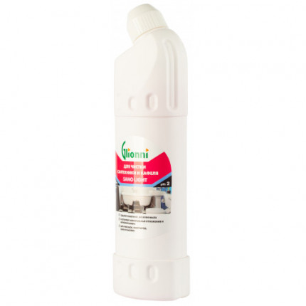 SANO LIGHT Гель для очистки сантехники и кафеля 0,75л  1 /20