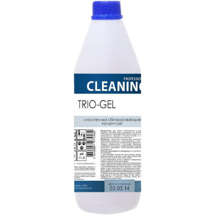 Trio-gel дезинфицирующее средство с отбеливающим эффектом 1 л
