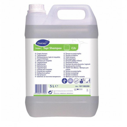 TASKI Shampoo шампунь для влажной и сухой пенной чистки ковров 5 л