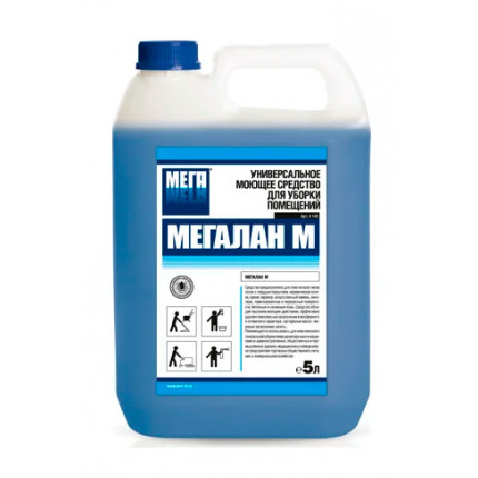 Мегалан-М Универсальное моющее средство для уборки помещений 5 л