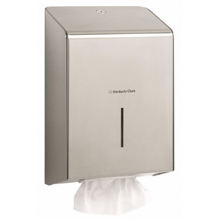 Диспенсер д/полотенец в пач. Kimberly Clark Professional металлический 8971