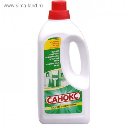 Чистящее средство Санокс гель 1100 мл 1/10