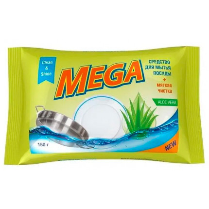 Средство для мытья посуды MEGA Алоэ вера 150 гр