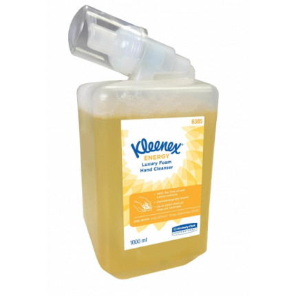 Жидкое мыло пенное в кассетах Kleenex ENERGY Luxury 1л