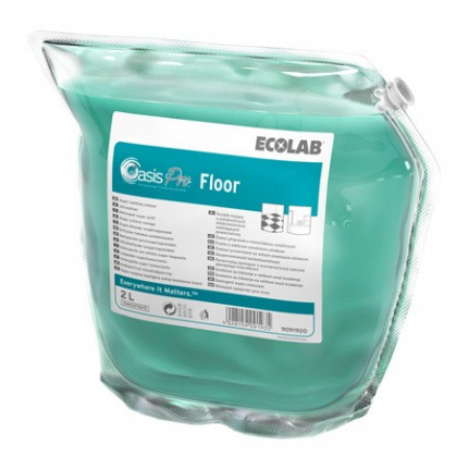 OASIS PRO FLOOR Средство для уборки твердых полов с сильными загрязнениями 2 л