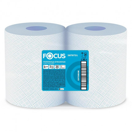 Полотенца бумажные FOCUS индустр 24*35*350м уп/2рул