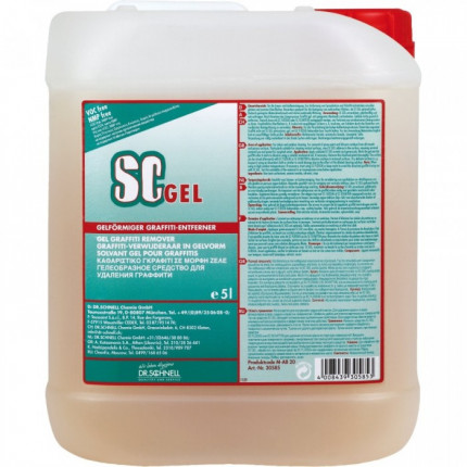 SC Gel (ЭсСи Гель) Гель для удаления граффити 5 л