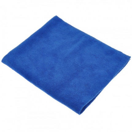 Салфетка из микрофибры 50*60см 220гр синяя 1/100