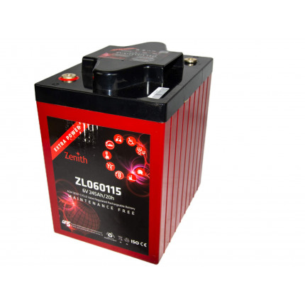 Аккумуляторная батарея Zenith 6V 225AH/20HR