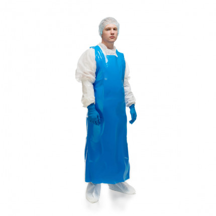 Haccper Фартук Uretex Blue 1500х830 мм 150 мкм синий 25 шт/упак