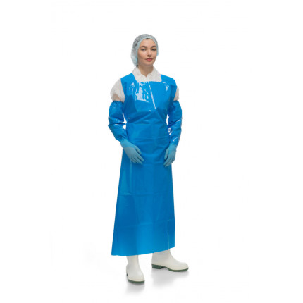 Haccper Фартук Uretex Blue 1500х830 мм 150мкм синий 25шт/кор