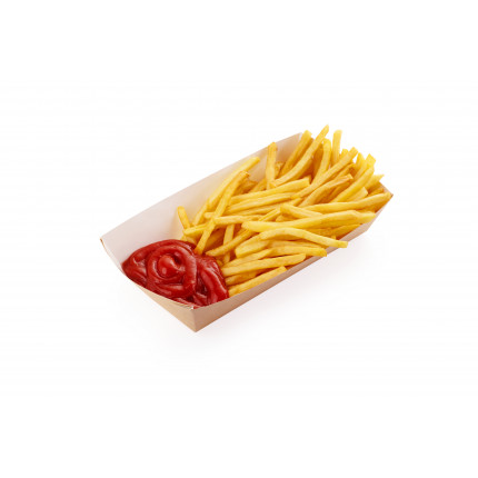 Упаковка O2 TRAY 800 Pure Kraft 190/220х85/115х45 (400 штук в коробе)