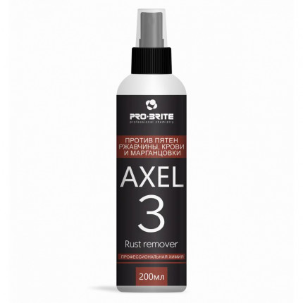 Пятновыводитель AXEL-3 Rust Remover 0.2 л