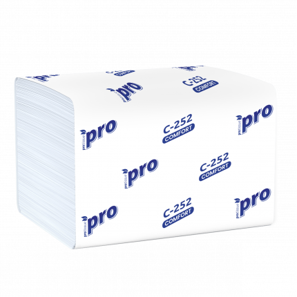 Салфетки диспенсерные (N4)PRO 1 слойные, 16*21см, 200л, 20 пачек в упаковке