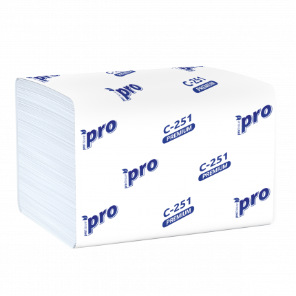 Салфетки диспенсерные (N4)PRO 2 слоя, 16*21см, 200 листов, 20 пачек в упаковке