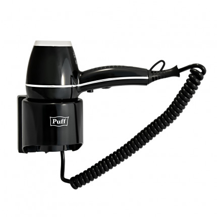 Фен для волос "Puff-1800Вl" черный 1,8 кВт