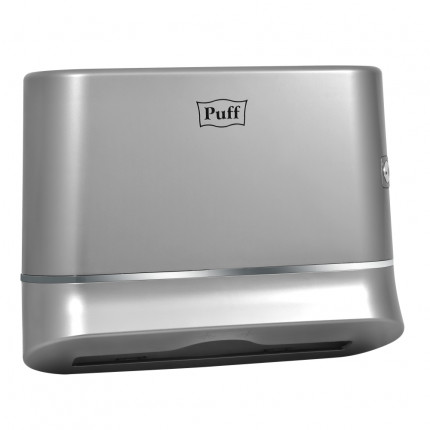 Диспенсер бумажных полотенец Puff-5135S хром ABS-пластик
