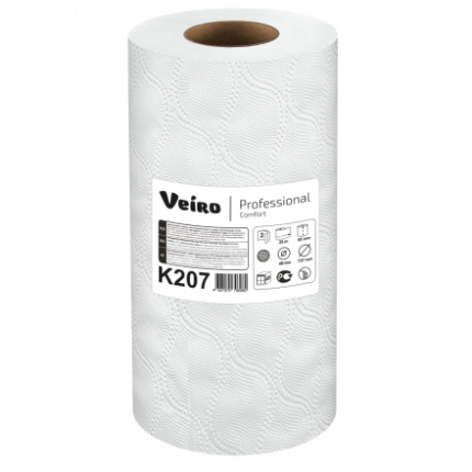 Полотенца бумажные Viero Prof Comf 2сл уп/4рул 12,5м (1кор./6уп)