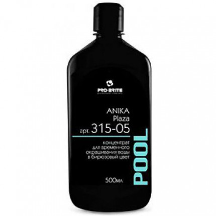 Anika Plaza Жидкий концентрат для окрашивания воды в бирюзовый цвет 0.5 л