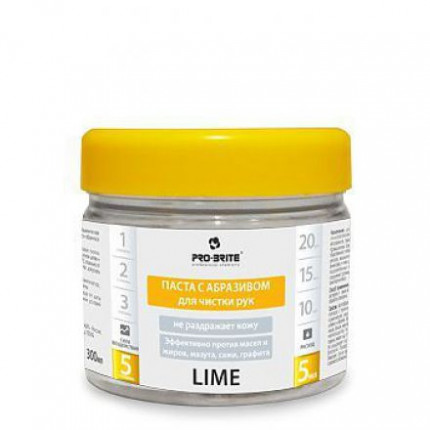 Lime паста для очистки рук с абразивом