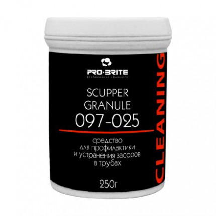 Scupper Granule средство для устранения пробочных засоров в трубах 250 г