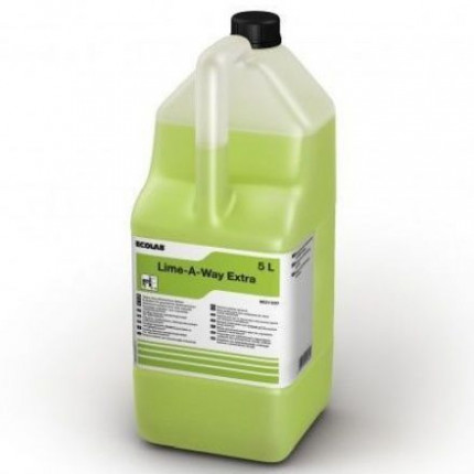 Ecolab Lime-A-Way Extra кислотное средство для удаления отложений солей жесткости, накипи 5 л