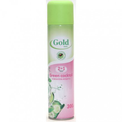 Освежитель воздуха Gold Wind Green cocktail 300 мл