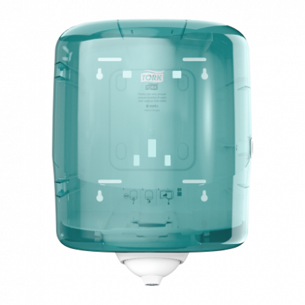 Диспенсер для полотенец с ЦВ Tork Reflex M4 голубой Performance