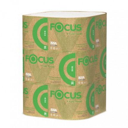 Полотенца Focus Eco V сложения 1 слой 23х23 см 250 листов 1/15  УПАК