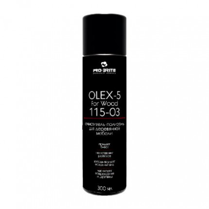 OLEX-5 For Wood (аэрозоль) очиститель-полироль для деревянной мебели 0.3л
