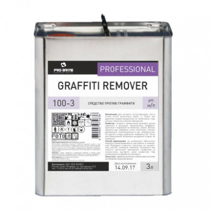 GRAFFITI REMOVER Средство против граффити 3л