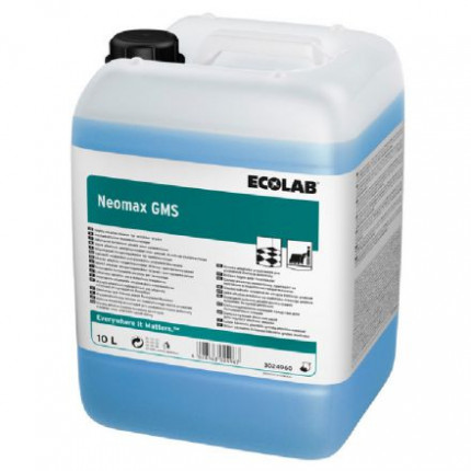 Ecolab Neomax (Neomat) GMS моющее средство для глубокой очистки полов для любых водостойких твердых напольных покрытий для поломоечных машин 10 л