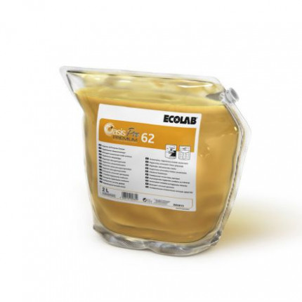 Oasis Pro 62 Premium слабощелочное моющее средство для ежедневной мойки ванных комнат 2 л
