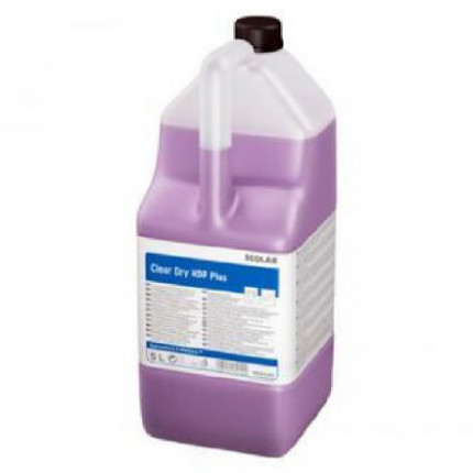 Ecolab Clear Dry HDР Plus жидкое средство для ополаскивания в посудомоечных машинах для жесткой воды и воды с высокой минерализацией 5 л
