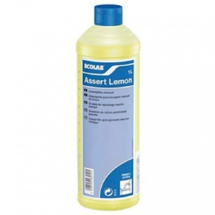Ecolab Assert Lemon жидкое моющее средство для ручной мойки посуды и кухонного инвентаря 1 л