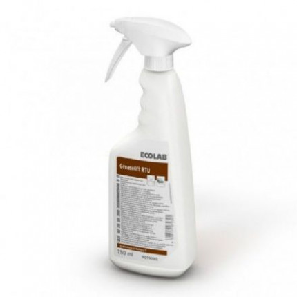 Ecolab Greaselift RTU высокоэффективное средство для мытья печей и грилей, не содержит щелочи 0,75 л