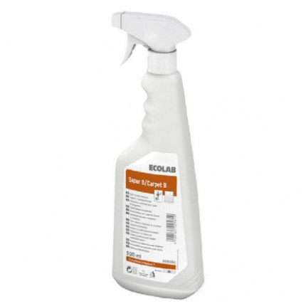 Ecolab Sapur B / Carpet B средство для удаления пятен масла, сливок, смолы, крема для обуви, мастики с ковровых покрытий 500 мл