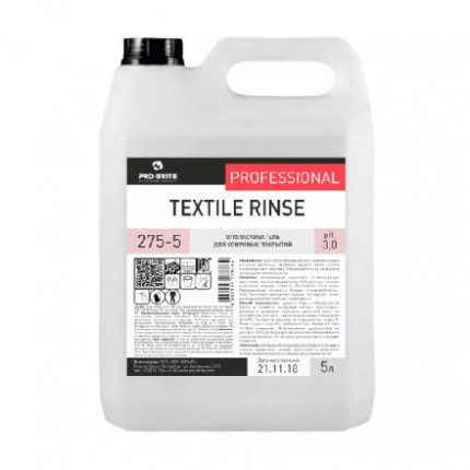 TEXTILE RINSE Ополаскиватель для ковровых покрытий 5 л